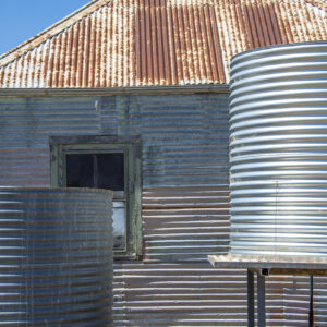 country tin water tanks